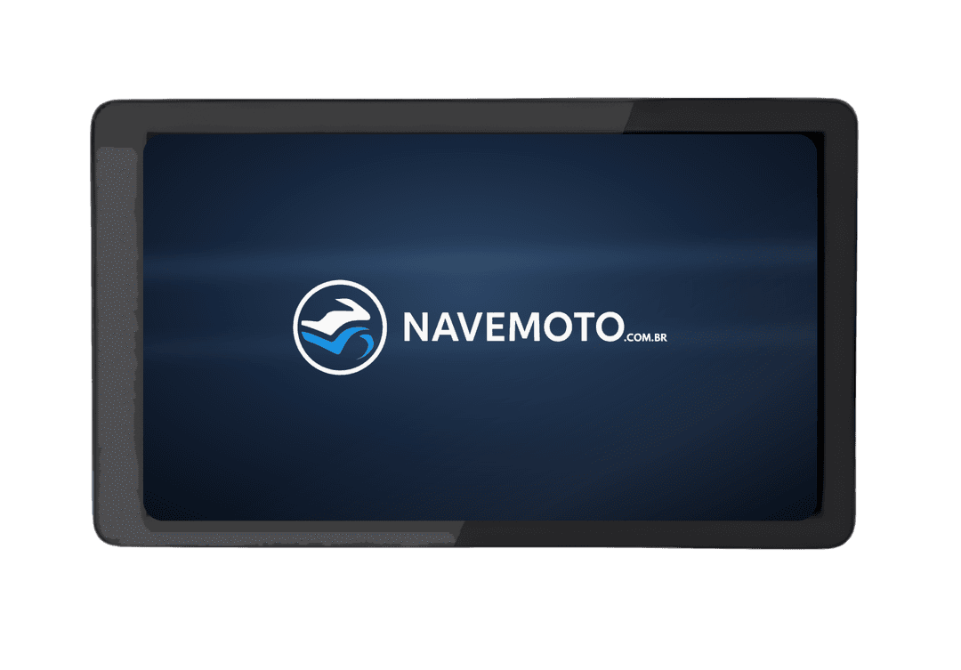 Navemoto C6 — central 6" para moto