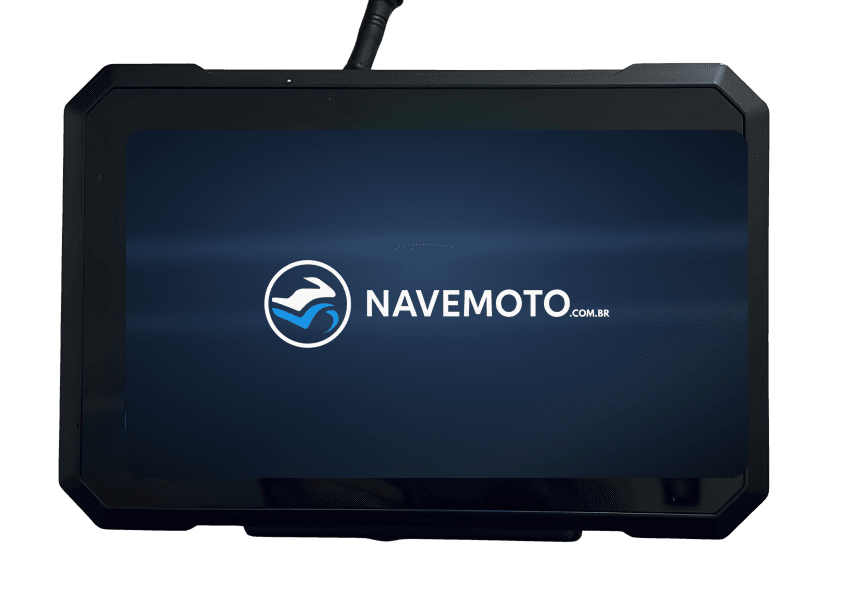 Navemoto C7 Universal — central 7" para moto